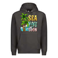 Smoke Sea you soon Premium Hoodie - NancyCooperArtShop