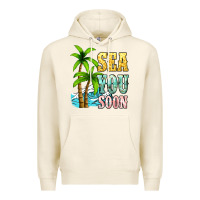 Tofu Sea you soon Premium Hoodie - NancyCooperArtShop