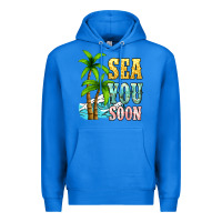 True Royal Sea you soon Premium Hoodie - NancyCooperArtShop