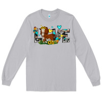 Moon Dust love western cow Long Sleeve Tee - JahusDesignShop