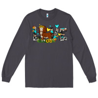 Smoke love western cow Long Sleeve Tee - JahusDesignShop