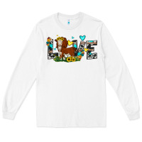 White love western cow Long Sleeve Tee - JahusDesignShop