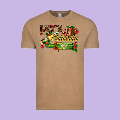 Let`s Celebrate With Beer Bottles Vintage Tee Designed By Adodesignshop
