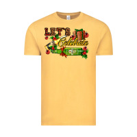 Vintage Mustard let`s celebrate with beer bottles Vintage Tee - AdoDesignShop