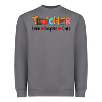 Storm teacher love inspıre care wıth  and pen Heavyweight Sweatshirt - Artiststas