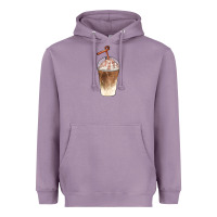 Lavender iced coffee with cream Heavyweight Hoodie - BarkalooDesign