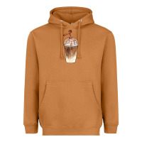 Meerkat iced coffee with cream Heavyweight Hoodie - BarkalooDesign