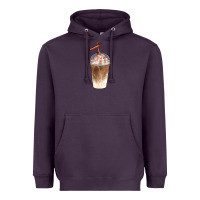 Plum iced coffee with cream Heavyweight Hoodie - BarkalooDesign