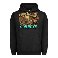 Pigment Black Long live Cowboys boots hat Urban Hoodie - HowdyJamesFarm