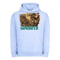 Pigment Grape Ice Long live Cowboys boots hat Urban Hoodie - HowdyJamesFarm