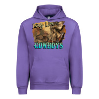 Tulip Long live Cowboys boots hat Urban Hoodie - HowdyJamesFarm