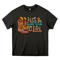 Asphalt just a small town girl Heavy Core Tee - Zillion Design Studio