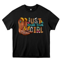 Black just a small town girl Heavy Core Tee - Zillion Design Studio