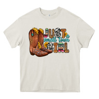 Cream just a small town girl Heavy Core Tee - Zillion Design Studio