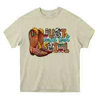 Mossy just a small town girl Heavy Core Tee - Zillion Design Studio