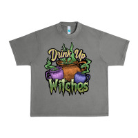 Tornado Drink up witches white Urban Heavy Tee - JahusDesignShop