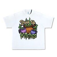 White Drink up witches white Urban Heavy Tee - JahusDesignShop