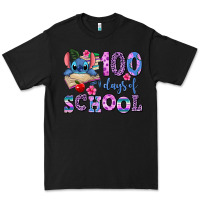 Black 100 days of school Premium Tee - AdoDesignShop