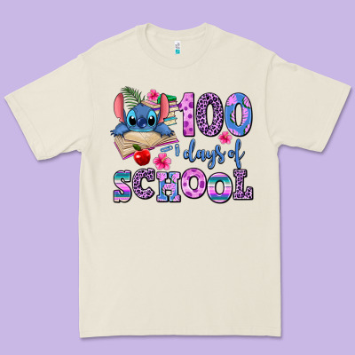 100 Days Of School Premium Tee Designed By Adodesignshop