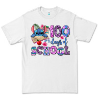 White 100 days of school Premium Tee - AdoDesignShop