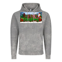 Cloud Rock merry christmas with santa claus license plate Vintage Hoodie - BundleAndBundleShop