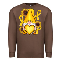 Chestnut Childhood Cancer gnome Premium Sweatshirt - RanaPortraitStore