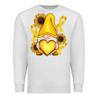 Childhood Cancer Gnome Premium Sweatshirt | Teevron