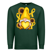Sports Green Childhood Cancer gnome Premium Sweatshirt - RanaPortraitStore