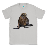 Moon Dust Sea Lion Illustrations Classic Tee - LillyAllenDesigns
