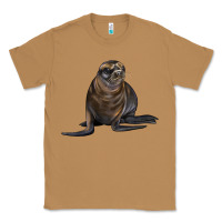 Toasted Coconut Sea Lion Illustrations Classic Tee - LillyAllenDesigns