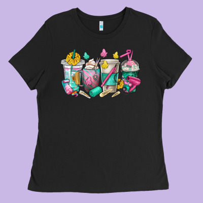 Ladies Tee hairstylist coffee cups