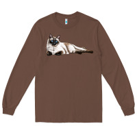 Chestnut siamese Long Sleeve Tee - LillyAllenDesigns
