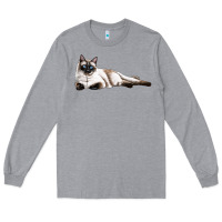 Heather Grey siamese Long Sleeve Tee - LillyAllenDesigns
