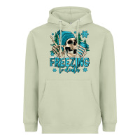Matcha freezing to death winter skull Heavyweight Hoodie - Jasminsmagicworld