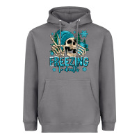 Storm freezing to death winter skull Heavyweight Hoodie - Jasminsmagicworld