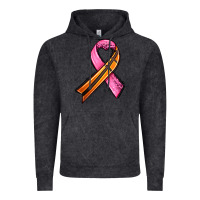 Vintage Black breast cancer sport ribbons Vintage Hoodie - AdoDesignShop