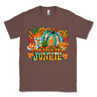 Chestnut Pumpkin Spice Junkie Classic Tee - CowhideDigitalArt