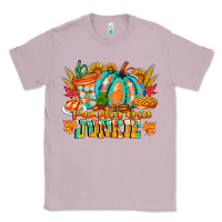 Lilac Pumpkin Spice Junkie Classic Tee - CowhideDigitalArt