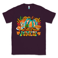 Plum Pumpkin Spice Junkie Classic Tee - CowhideDigitalArt