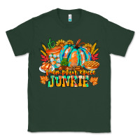 Sports Green Pumpkin Spice Junkie Classic Tee - CowhideDigitalArt