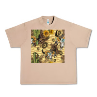 Burro aztec bull skull Urban Heavy Tee - BundleAndBundleShop