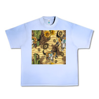 Grape Ice aztec bull skull Urban Heavy Tee - BundleAndBundleShop