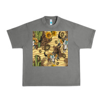 Tornado aztec bull skull Urban Heavy Tee - BundleAndBundleShop