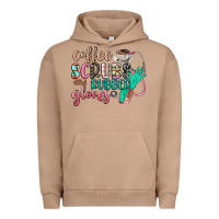 Pigment Burro coffee scrubs and rubber gloves Urban Hoodie - CowGirlArtShop
