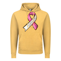 Vintage Mustard breast cancer sport ribbons Vintage Hoodie - AdoDesignShop
