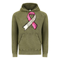 Vintage Olive breast cancer sport ribbons Vintage Hoodie - AdoDesignShop