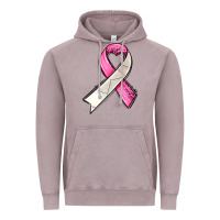 Vintage Zinc breast cancer sport ribbons Vintage Hoodie - AdoDesignShop