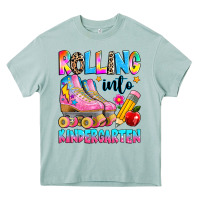 Arona rolling into kindergarten grade Heavy Core Tee - texasbilliewilder