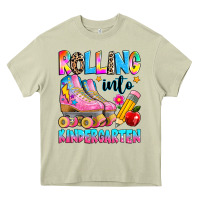 Mossy rolling into kindergarten grade Heavy Core Tee - texasbilliewilder
