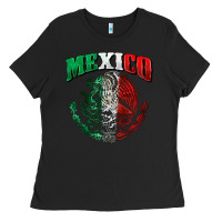 Black mexico coat of arms Ladies Tee - Zillion Design Studio
